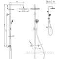 Messingwandmontierte thermostatische Badduschmixer Wasserhahn